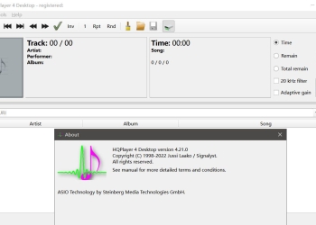 价值1500元 HQpalyer 4.21.0最新学习稳定版（支持ROON挂载）